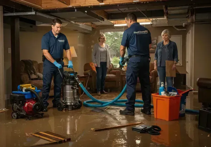 Basement Water Extraction and Removal Techniques process in Girard, OH